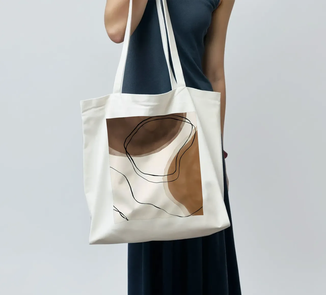 Coffee art no. 1 tote bag by Manhmai