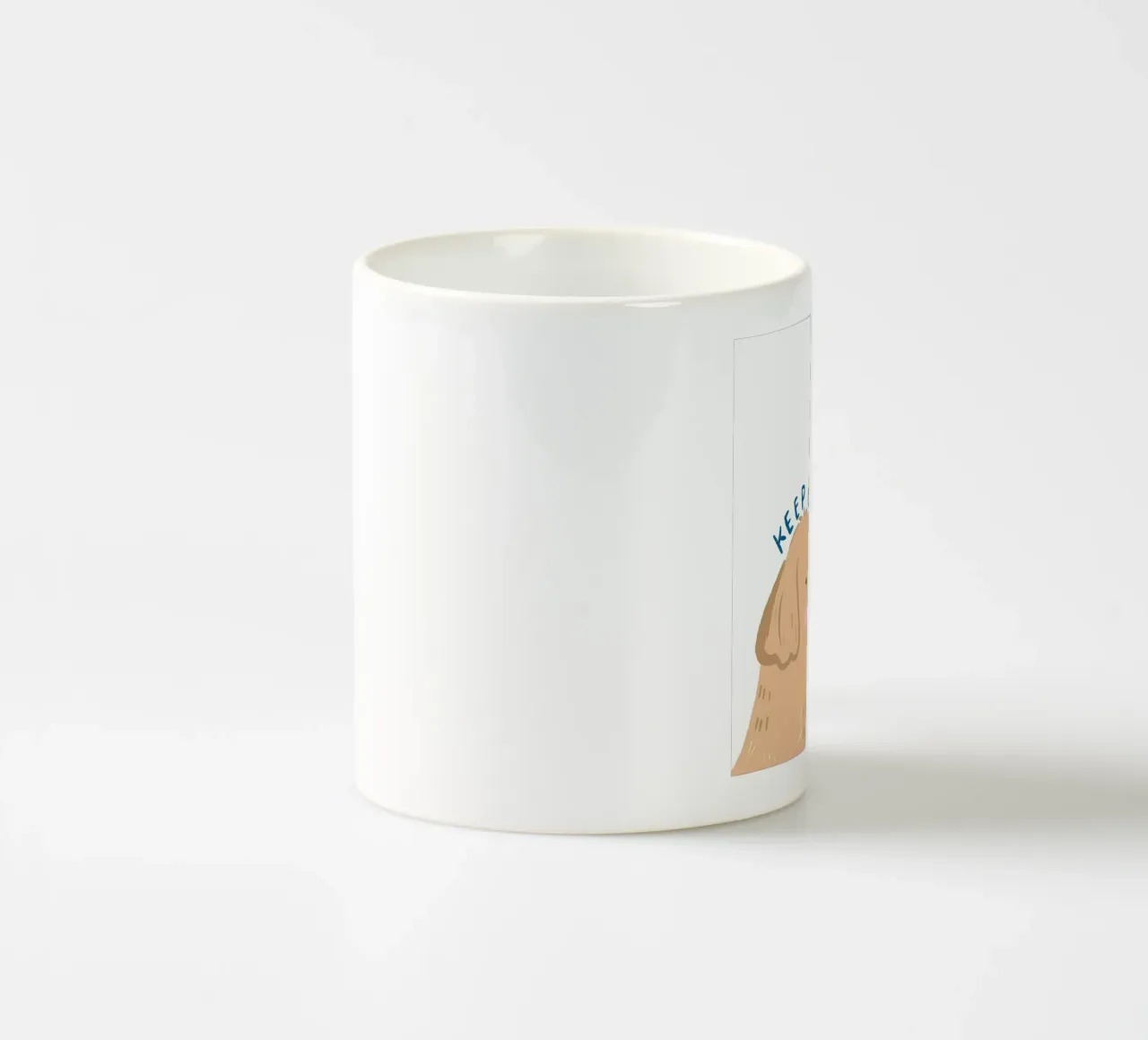 continuare ad andare avanti tazza in ceramica da Manhmai