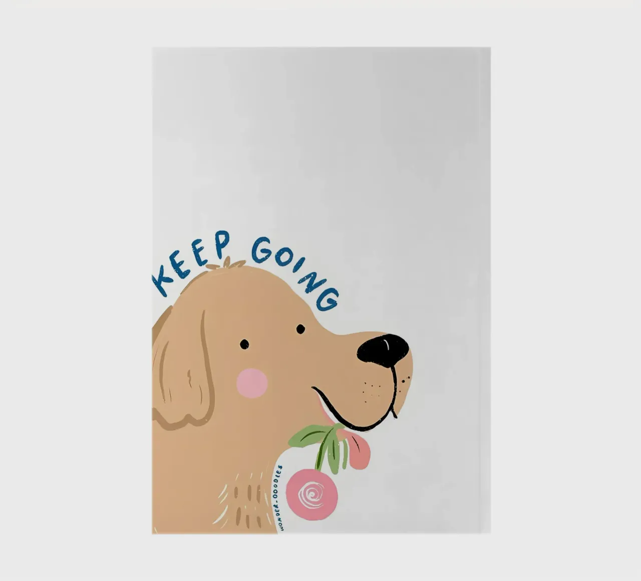 keep going notebook by Manhmai