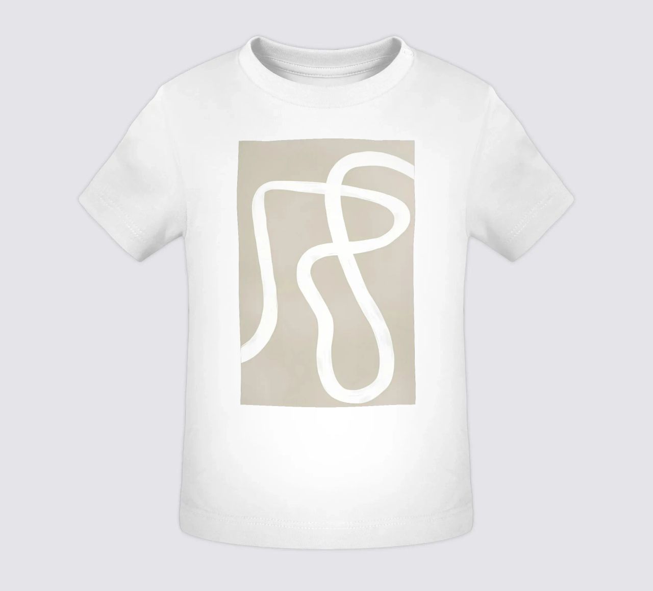 Curve maglietta neonato da Manhmai