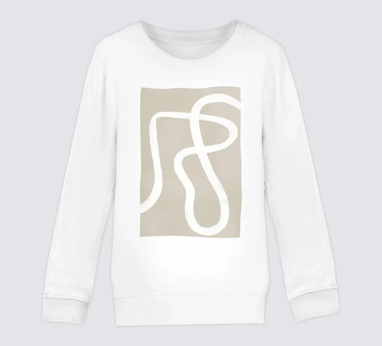 Curves kids sweatshirt by Manhmai