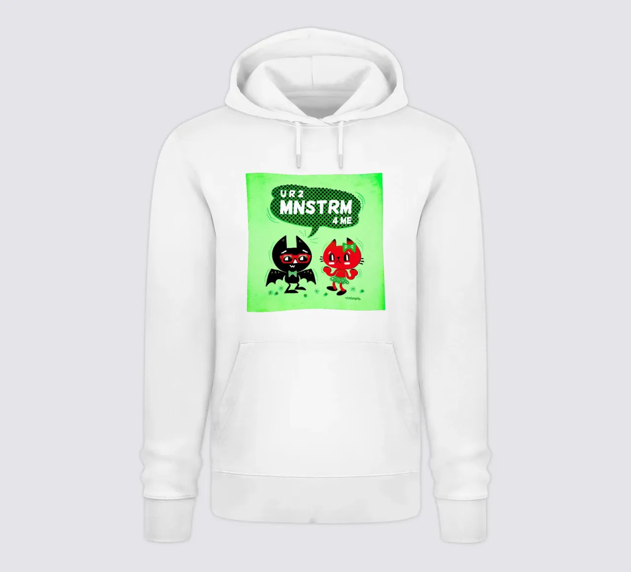 U R 2 MNSTRM 4 Me Hoodie von Chobopop