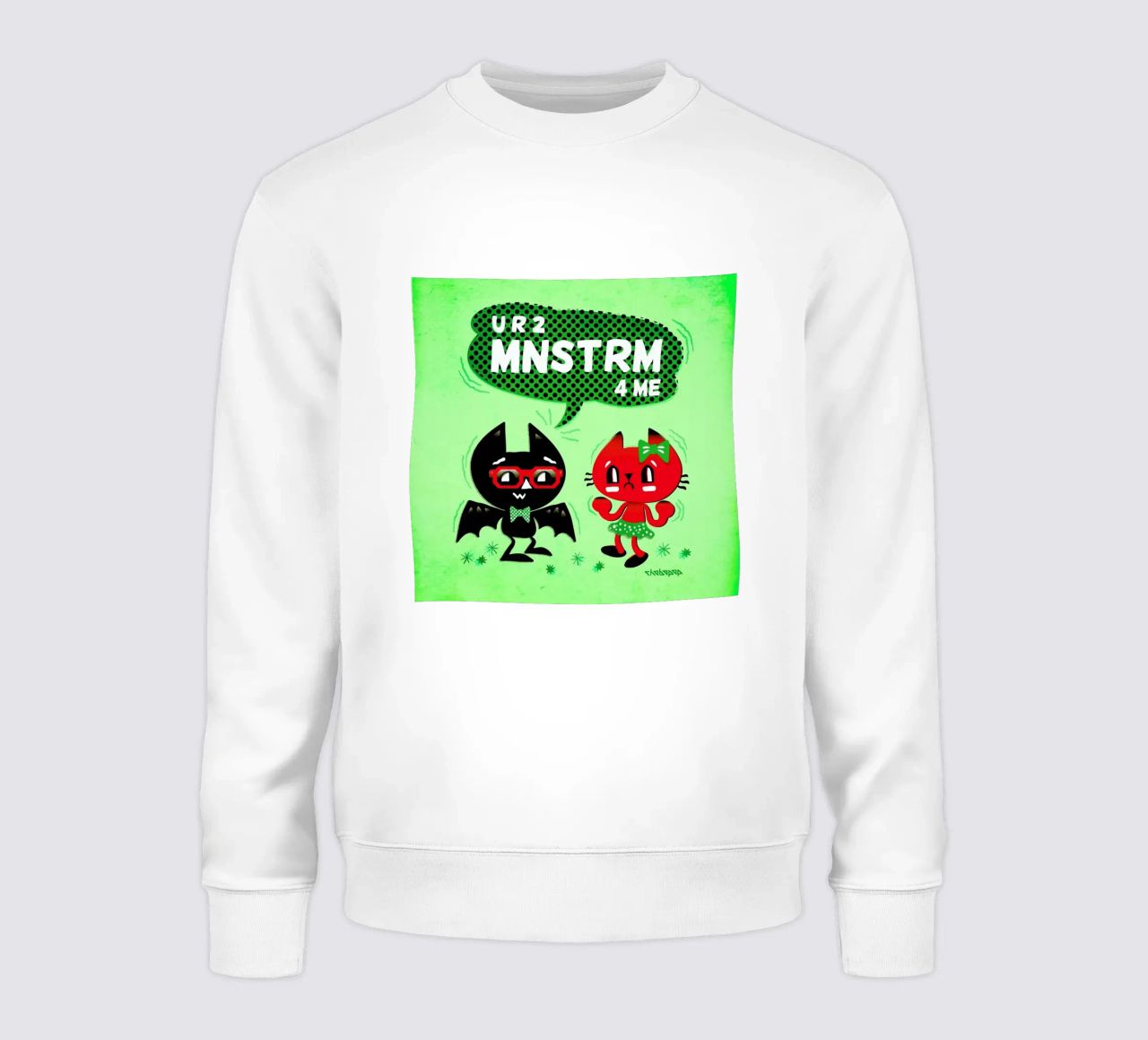 U R 2 MNSTRM 4 Me felpa da Chobopop