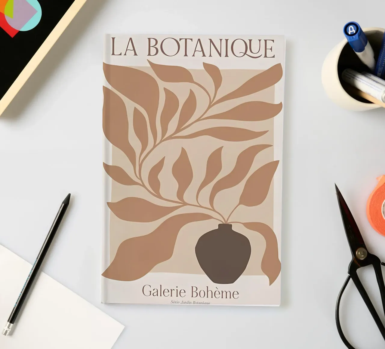 Botany No2 Poster notebook by Manhmai