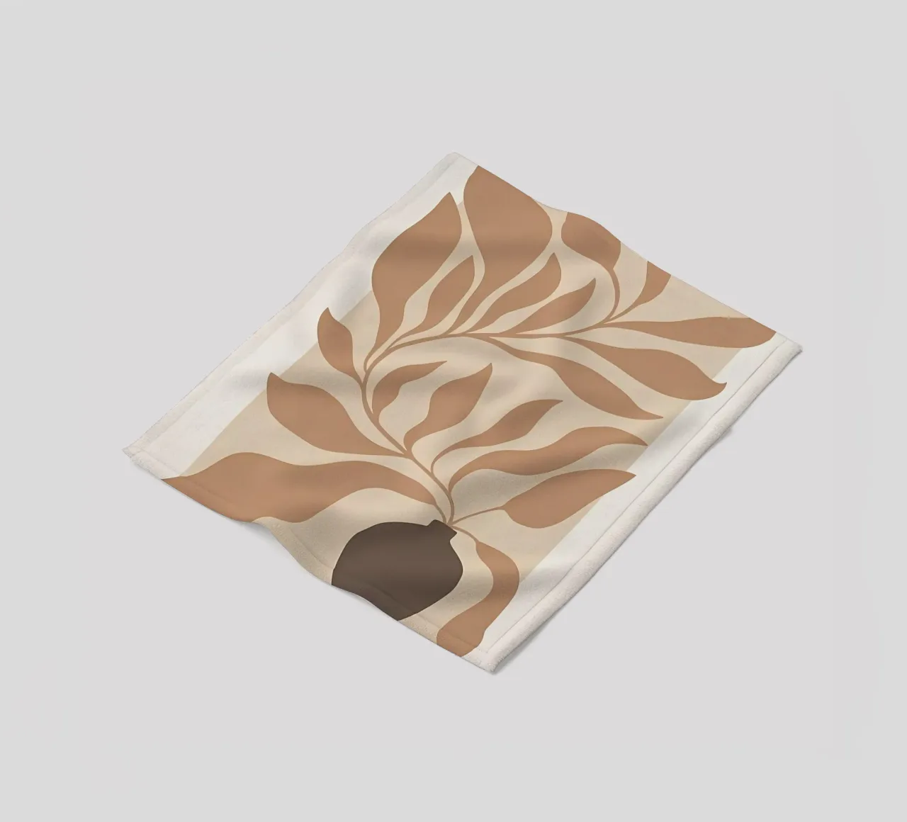 Poster Botanica No2 coperta in pile da Manhmai