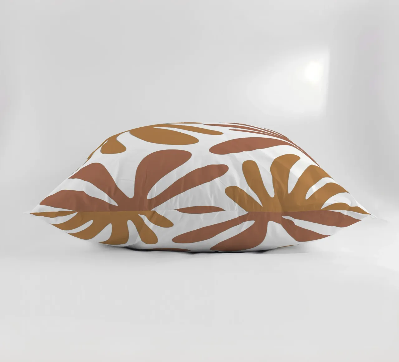 Boho Minimalist Leaves – Soft Pastel Botanical Design cuscino da Soleil Basque