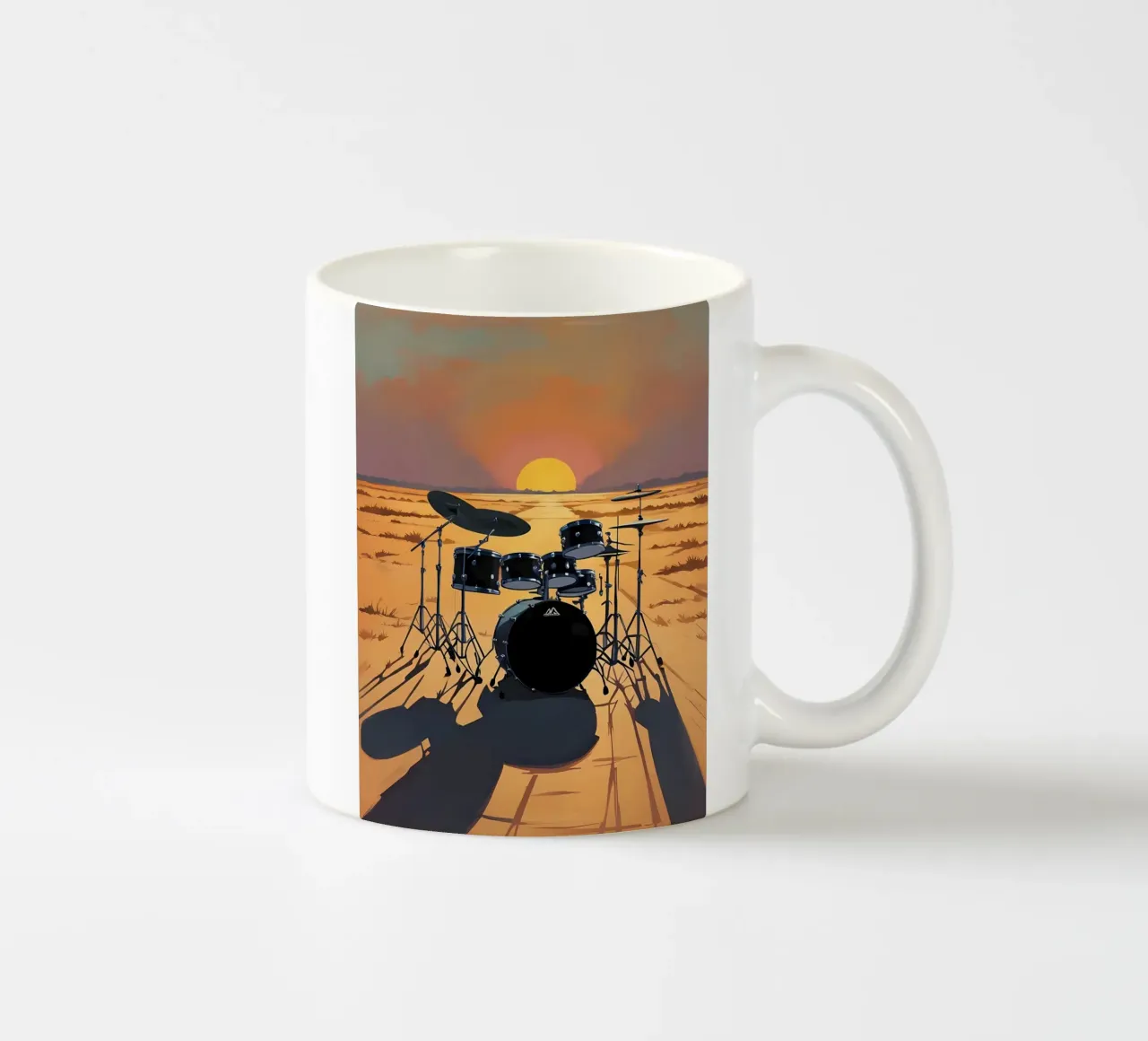 Tamburi deserti tazza in ceramica da mitaco