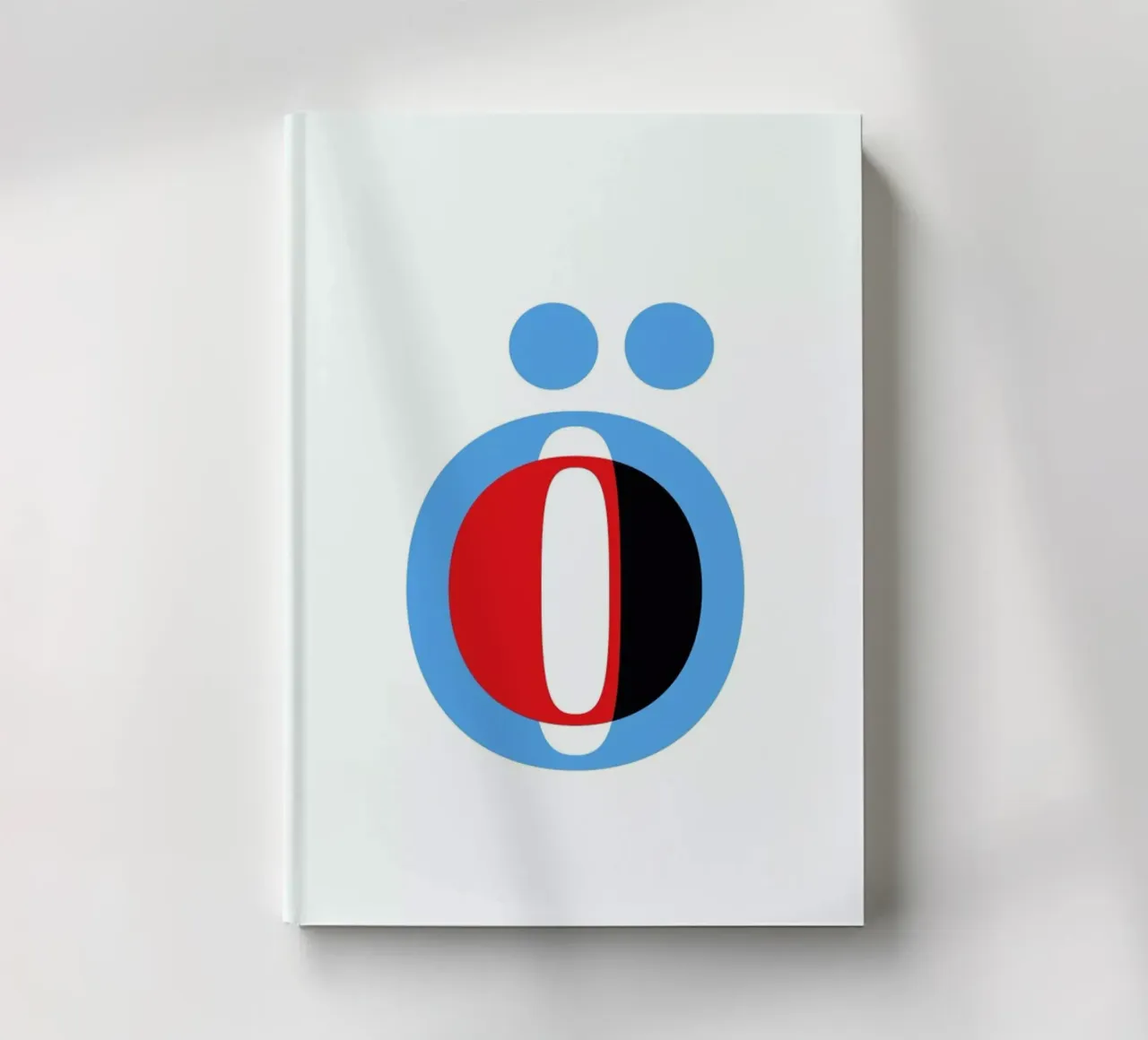 Cyan/Red Ö notebook by Studio One
