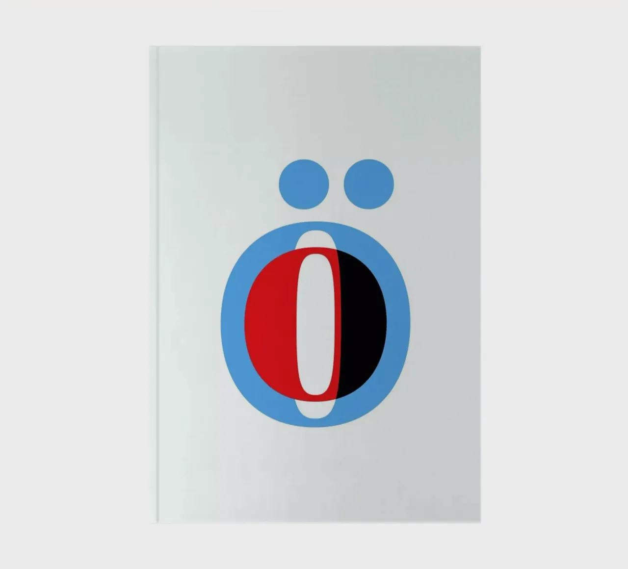 Cyan/Red Ö notebook by Studio One
