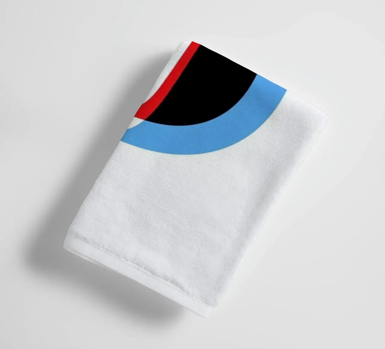 Cyan/Red Ö asciugamano da bagno da Studio One