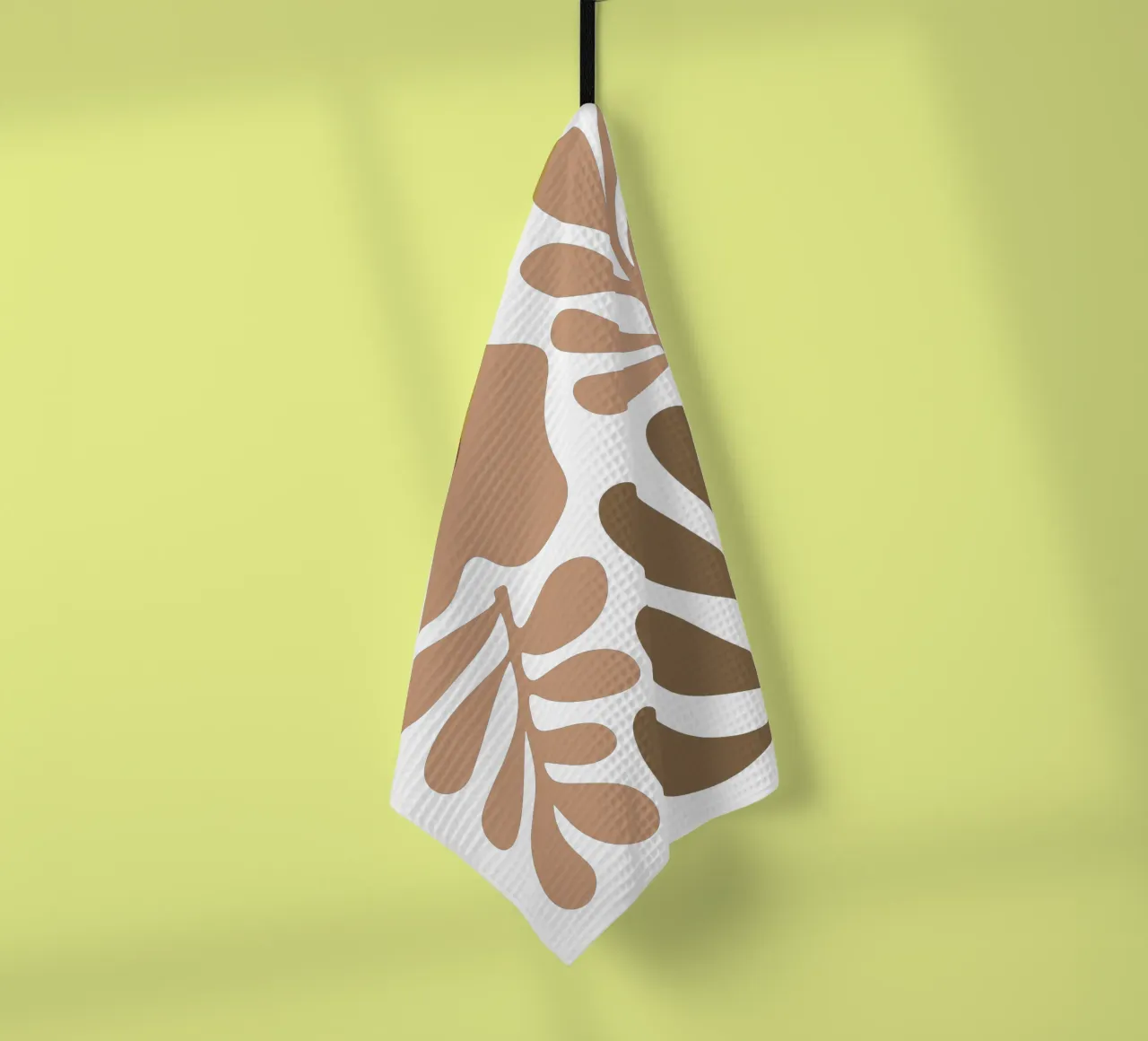 Boho Minimalist Foliage – Soft Pastel Botanical canovaccio da cucina da Soleil Basque