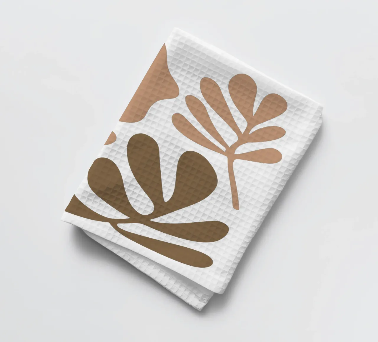 Boho Minimalist Foliage – Soft Pastel Botanical canovaccio da cucina da Soleil Basque