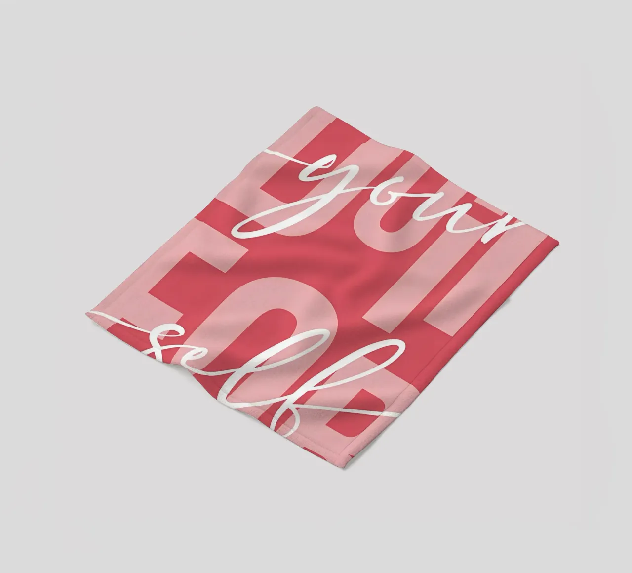 Do it for Yourself fleece blanket by mitaco