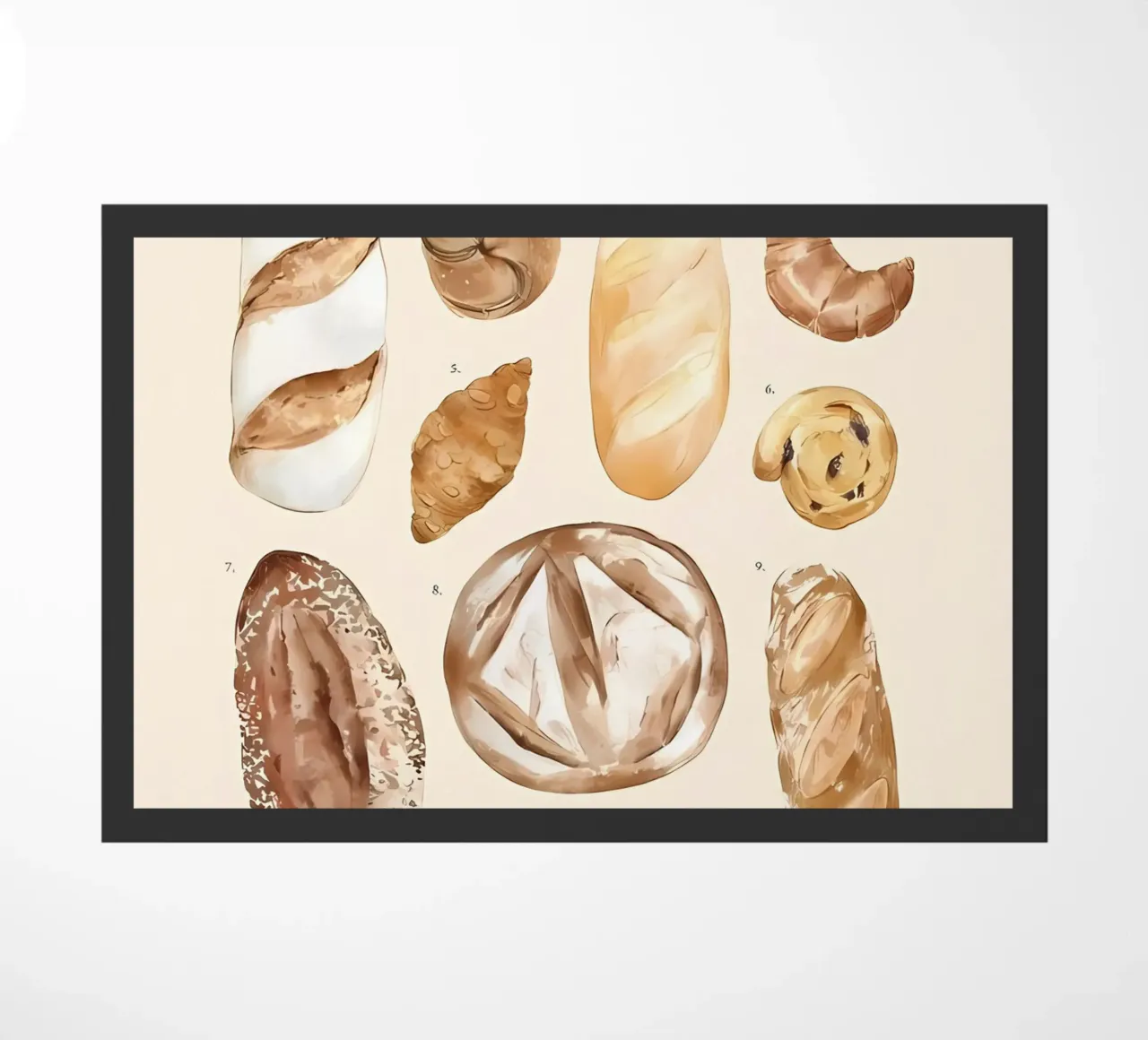 La Boulangerie No2 deurmat van Manhmai