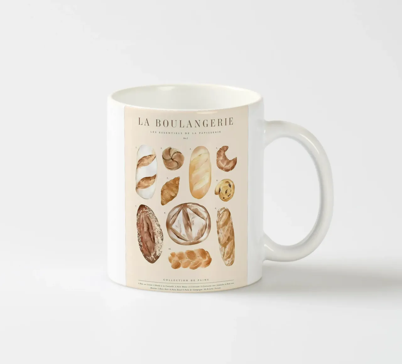 La Boulangerie No2 tazza in ceramica da Manhmai