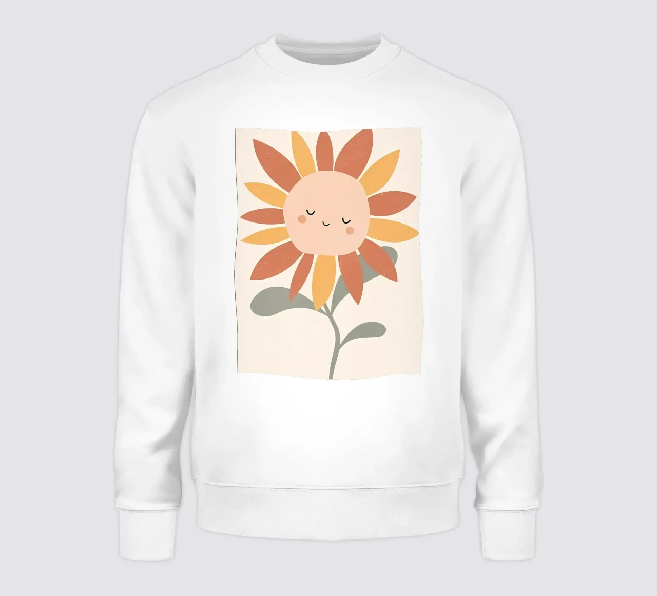Fiore sorridente felpa da Manhmai