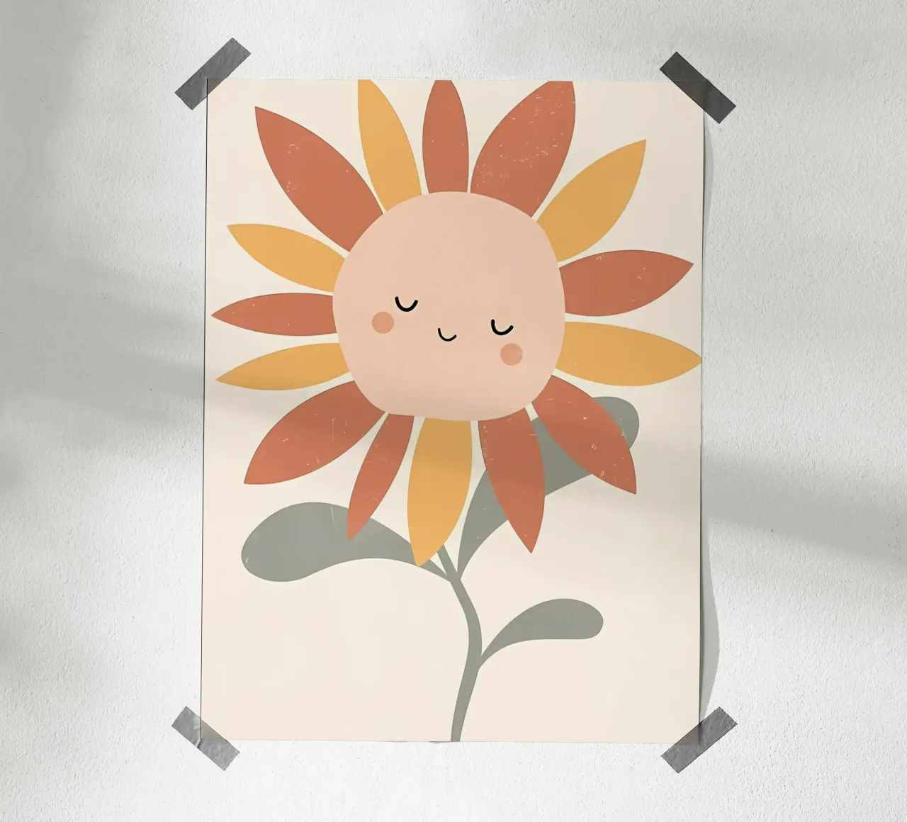 Fiore sorridente carta hahnemühle da Manhmai
