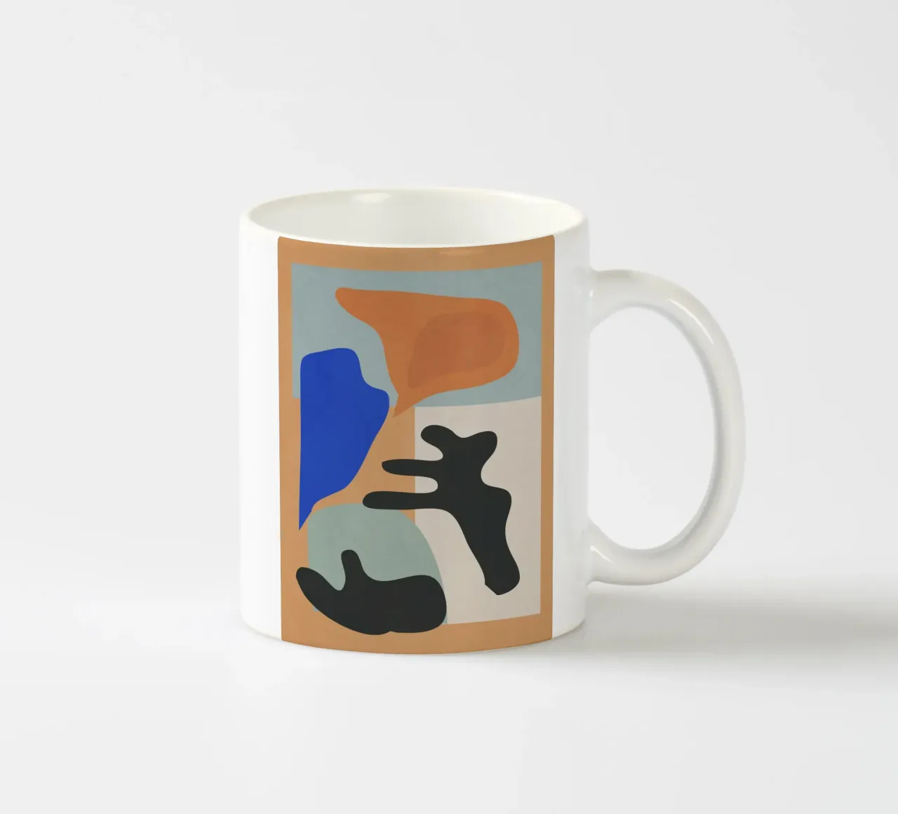 Abstract Art 17 ceramic mug by LeaDArt