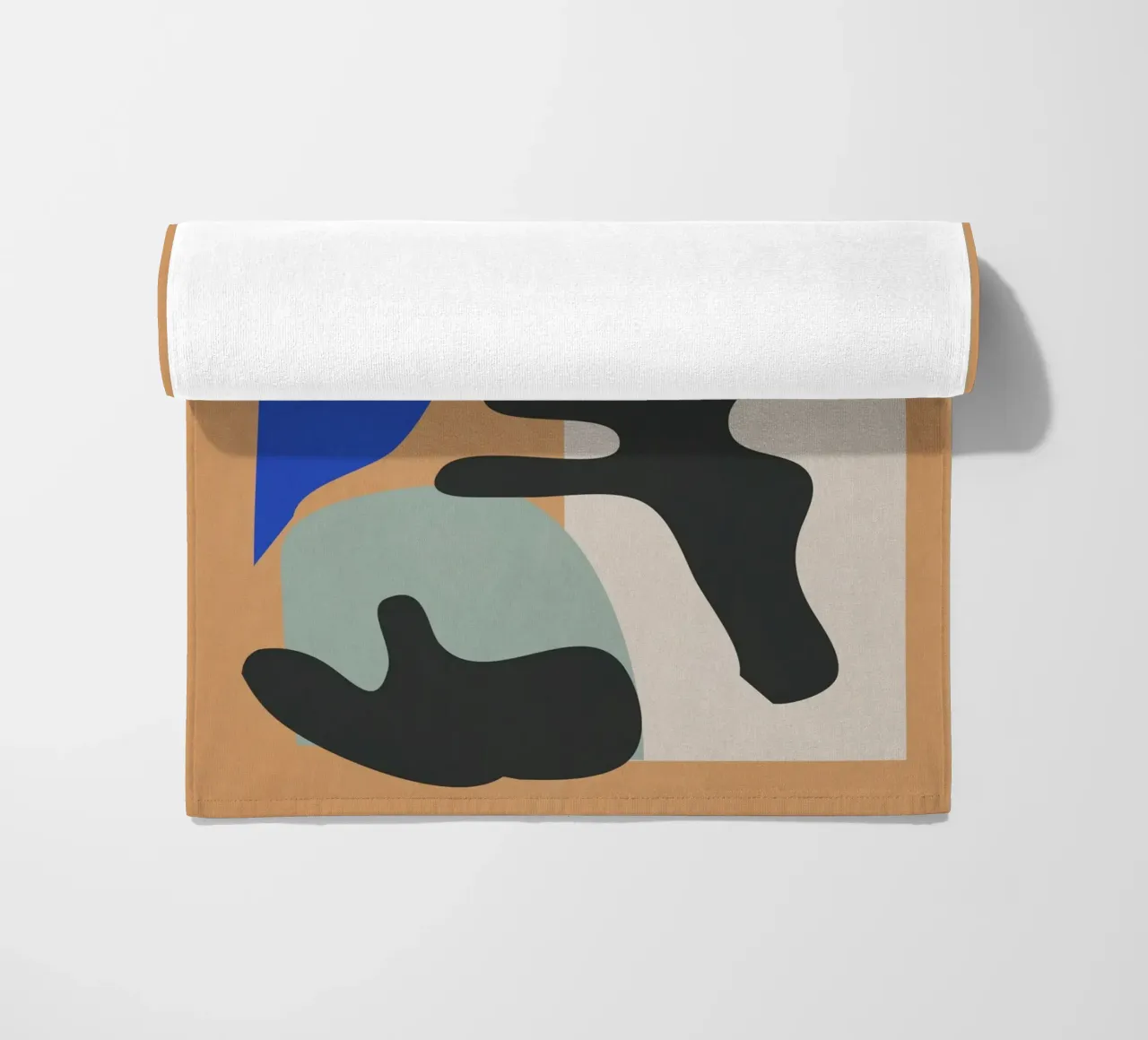 Art abstrait 17 serviette de plage de LeaDArt