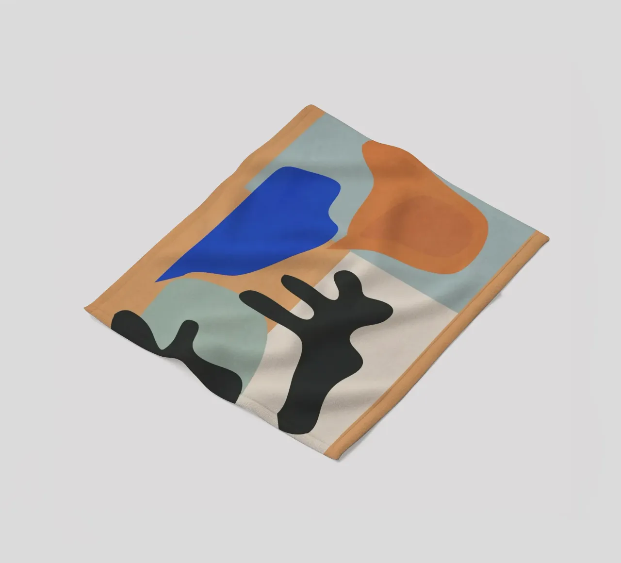 Arte astratta 17 coperta in pile da LeaDArt