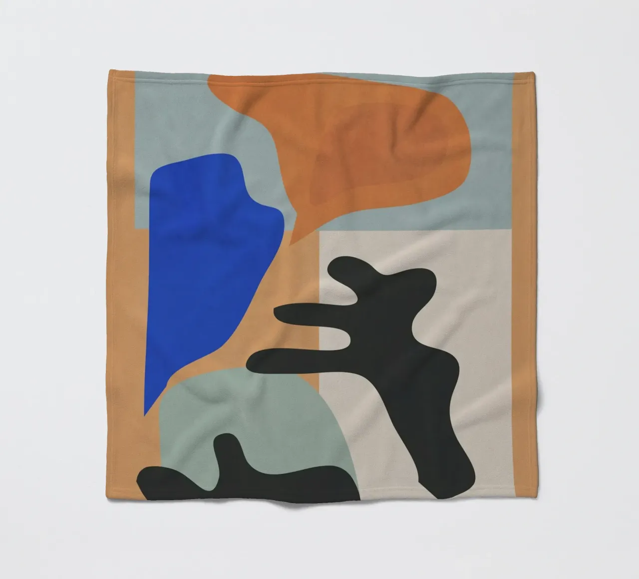 Arte astratta 17 coperta in pile da LeaDArt