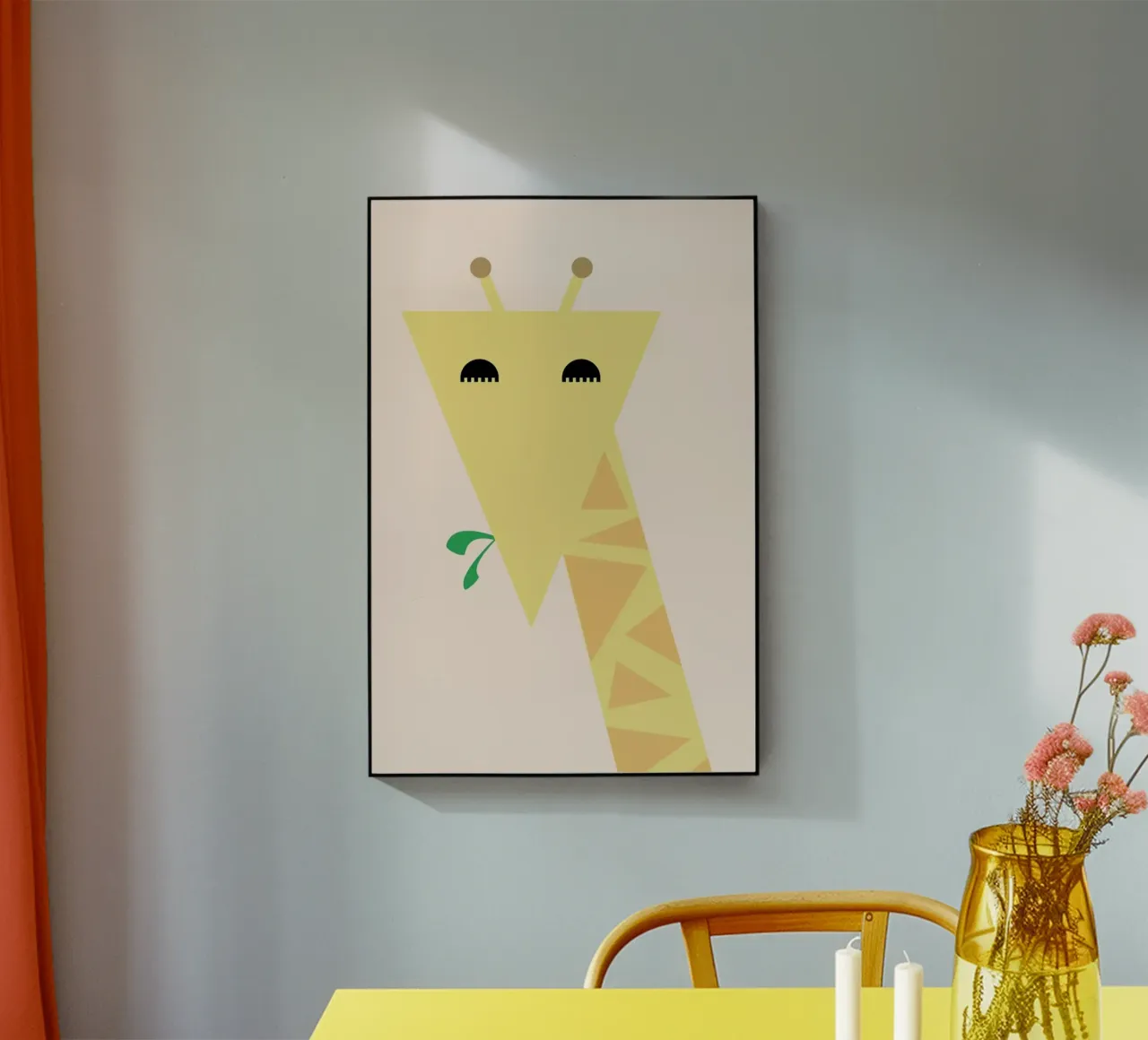 Mariah the Giraffe plexiglass da Marx & Croft