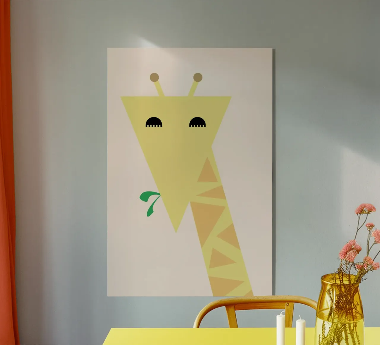 Mariah the Giraffe plexiglass da Marx & Croft