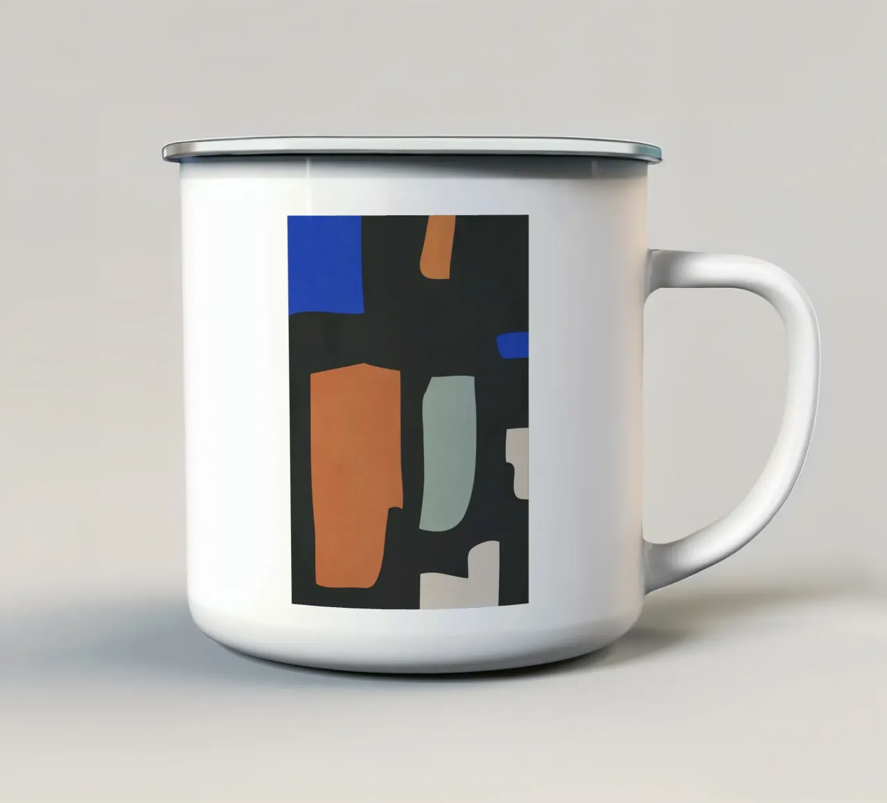 Arte astratta 18 tazza in smalto da LeaDArt