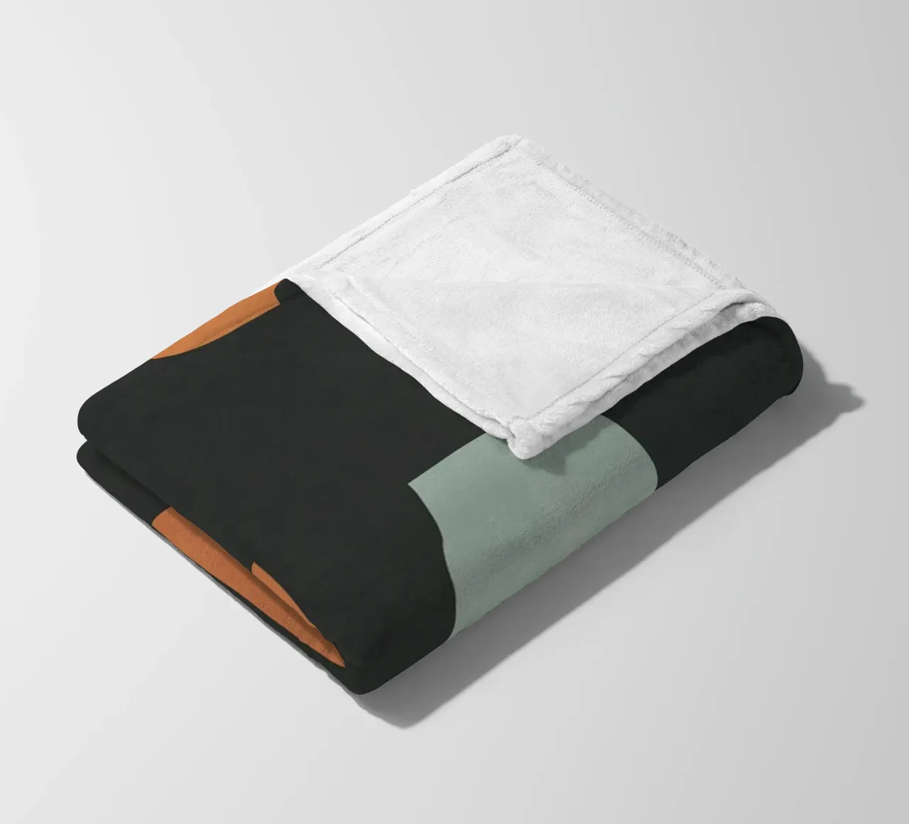 Arte astratta 18 coperta in pile da LeaDArt