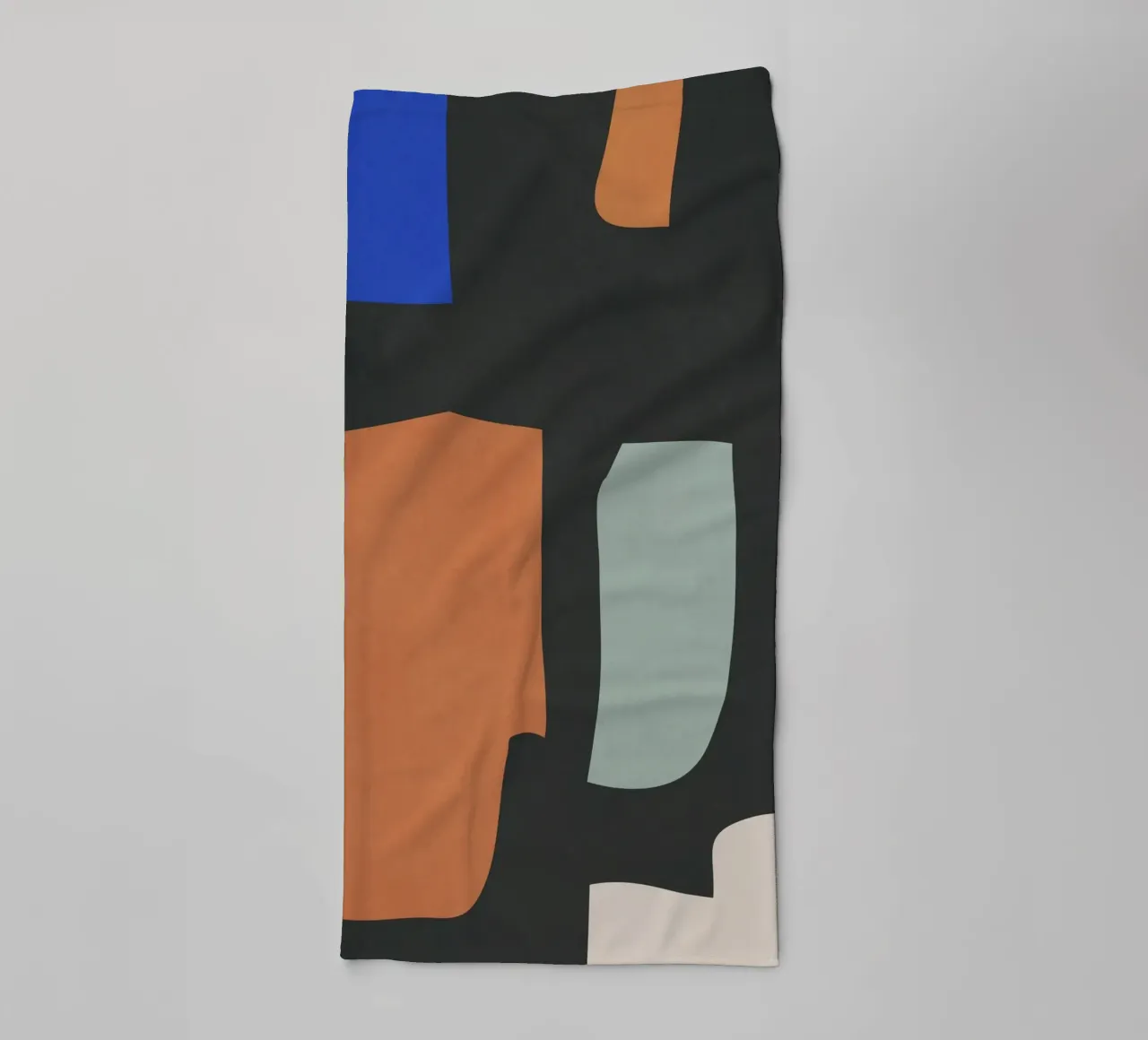 Abstracte kunst 18 badhanddoek van LeaDArt