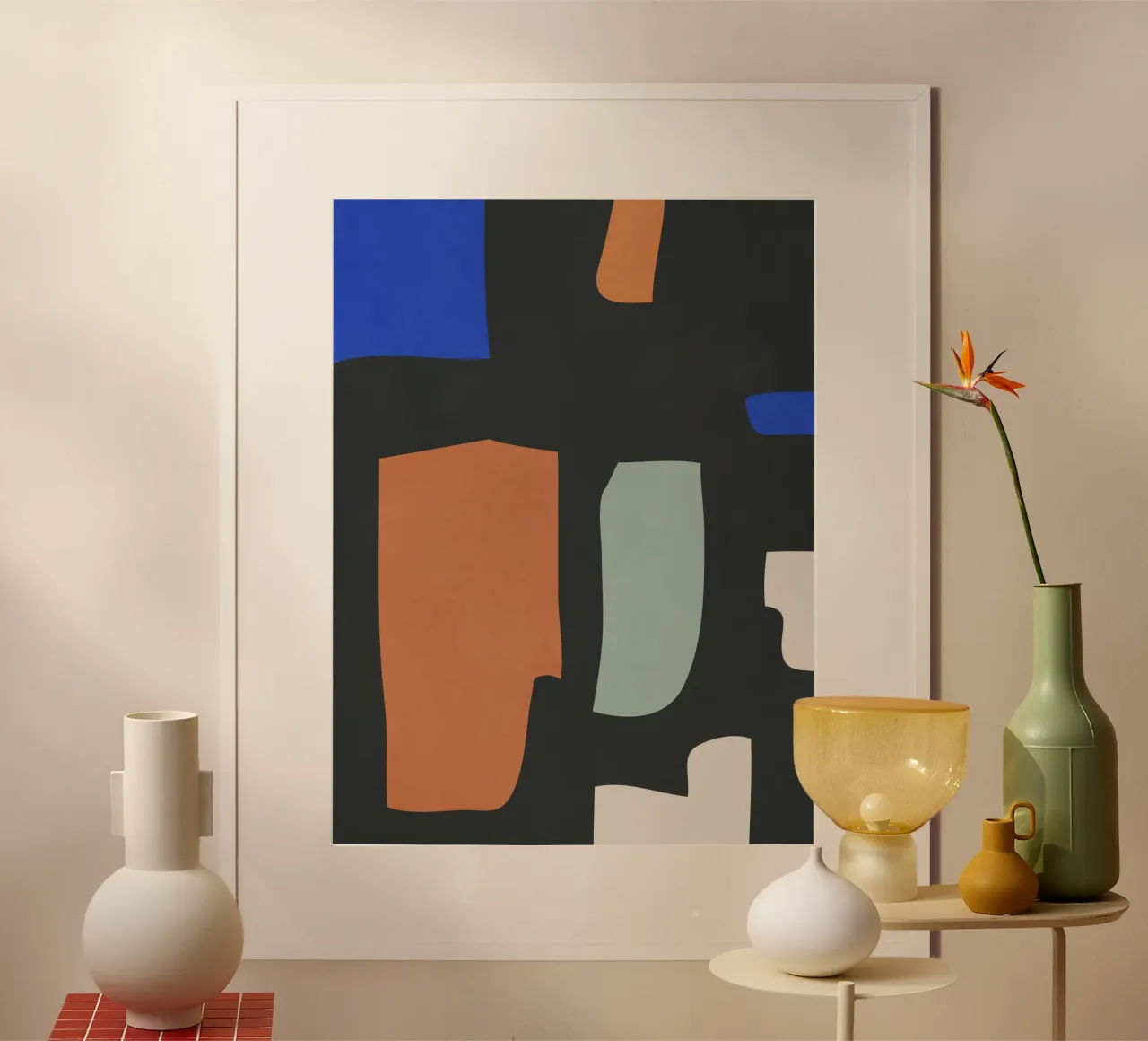 Abstracte kunst 18 hahnemühle van LeaDArt