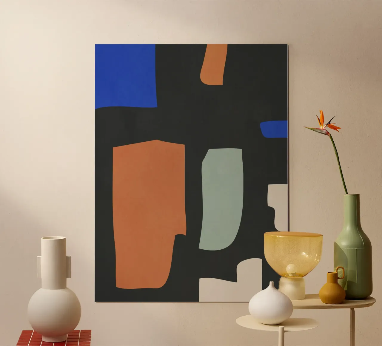 Abstracte kunst 18 hahnemühle van LeaDArt