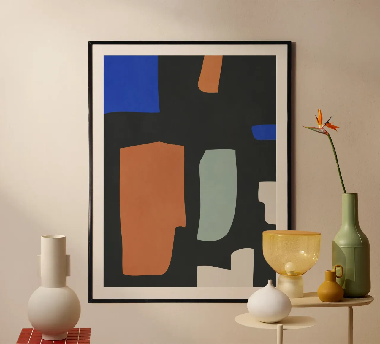 Abstracte kunst 18 hahnemühle van LeaDArt