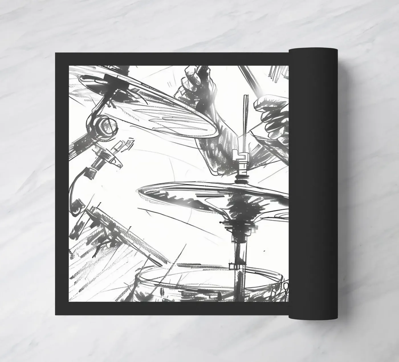 tambour paillasson de mitaco