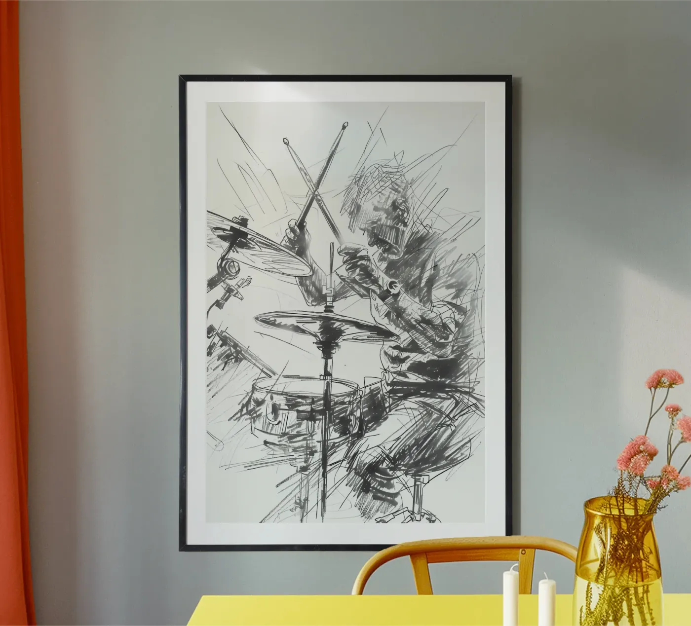 Trommel Poster von mitaco