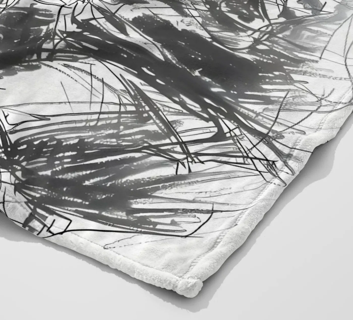 drum fleece blanket by mitaco