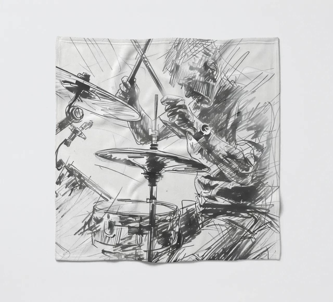 drum Fleecedecke von mitaco