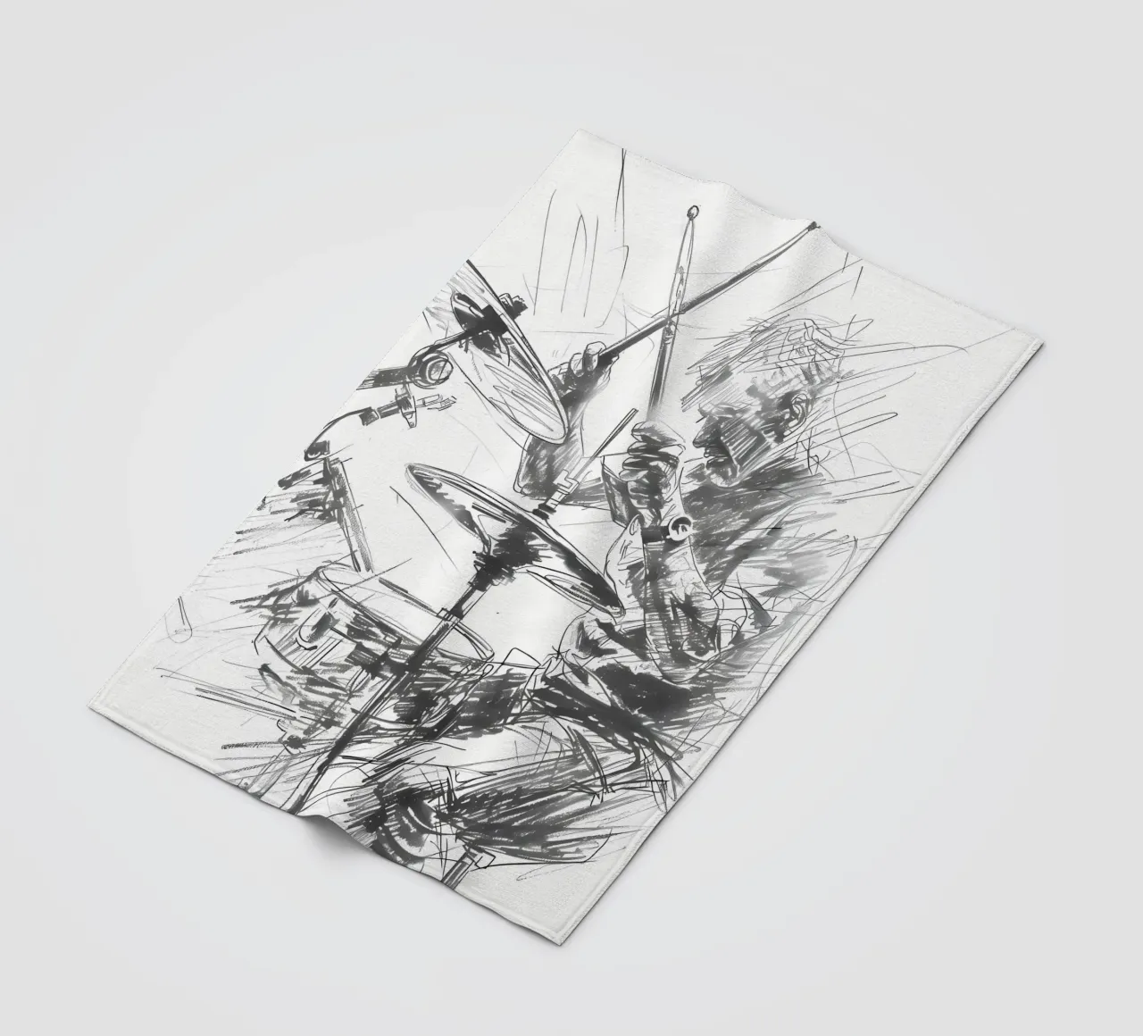 drum Fleecedecke von mitaco