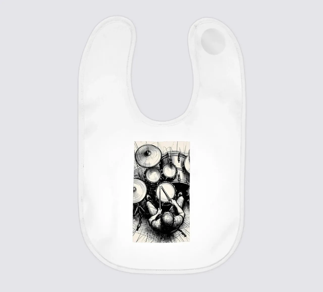 drum Babylätzchen von mitaco