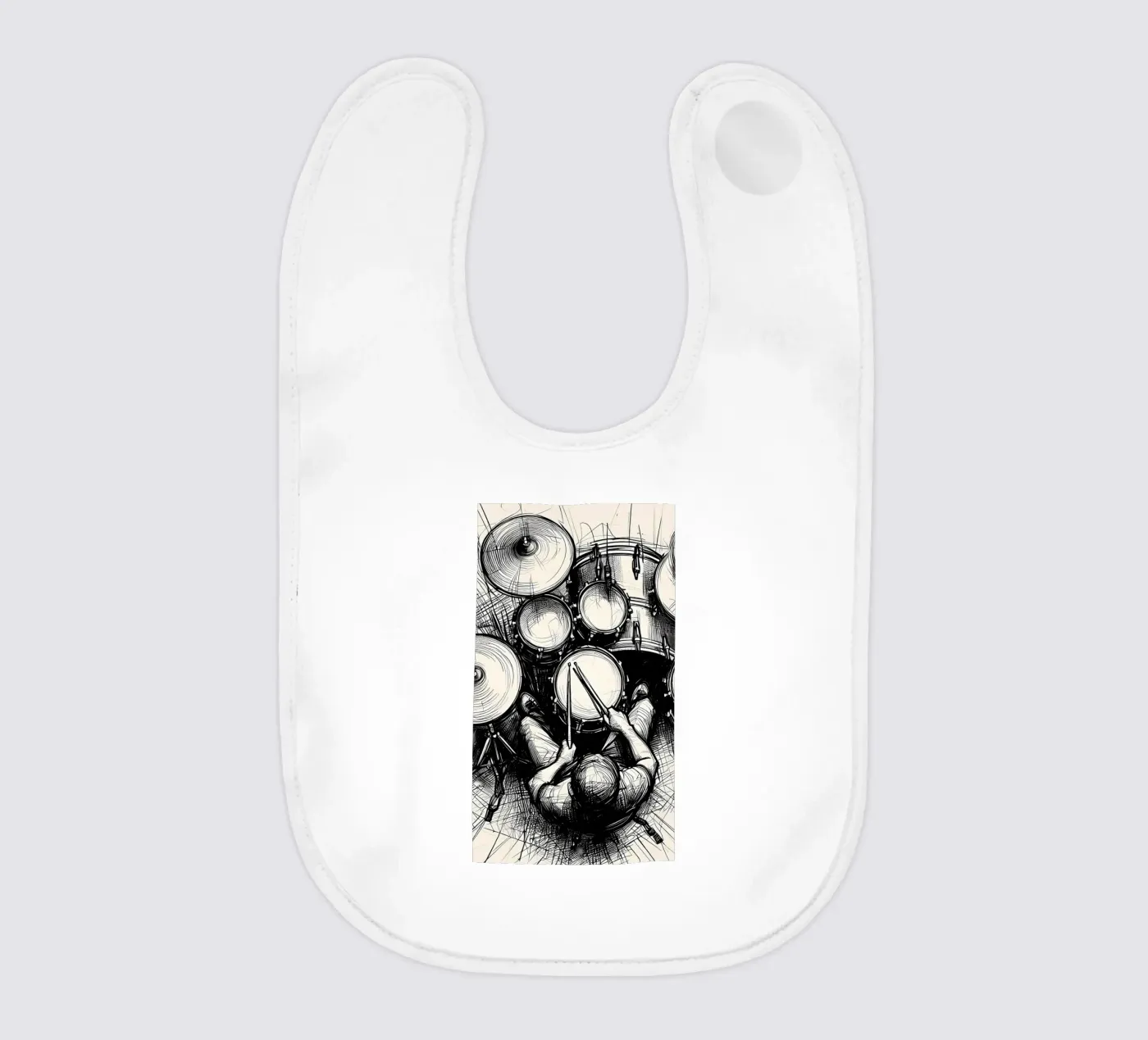 drum Babylätzchen von mitaco