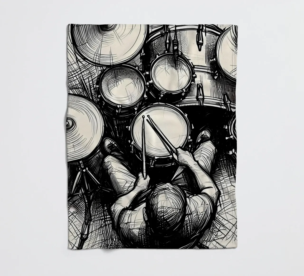 trommel fleecedeken van mitaco