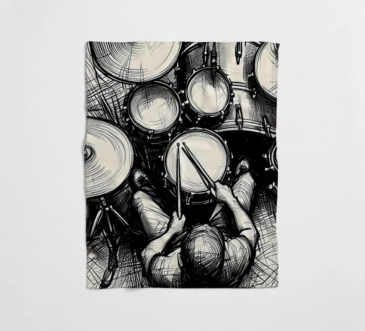 trommel fleecedeken van mitaco