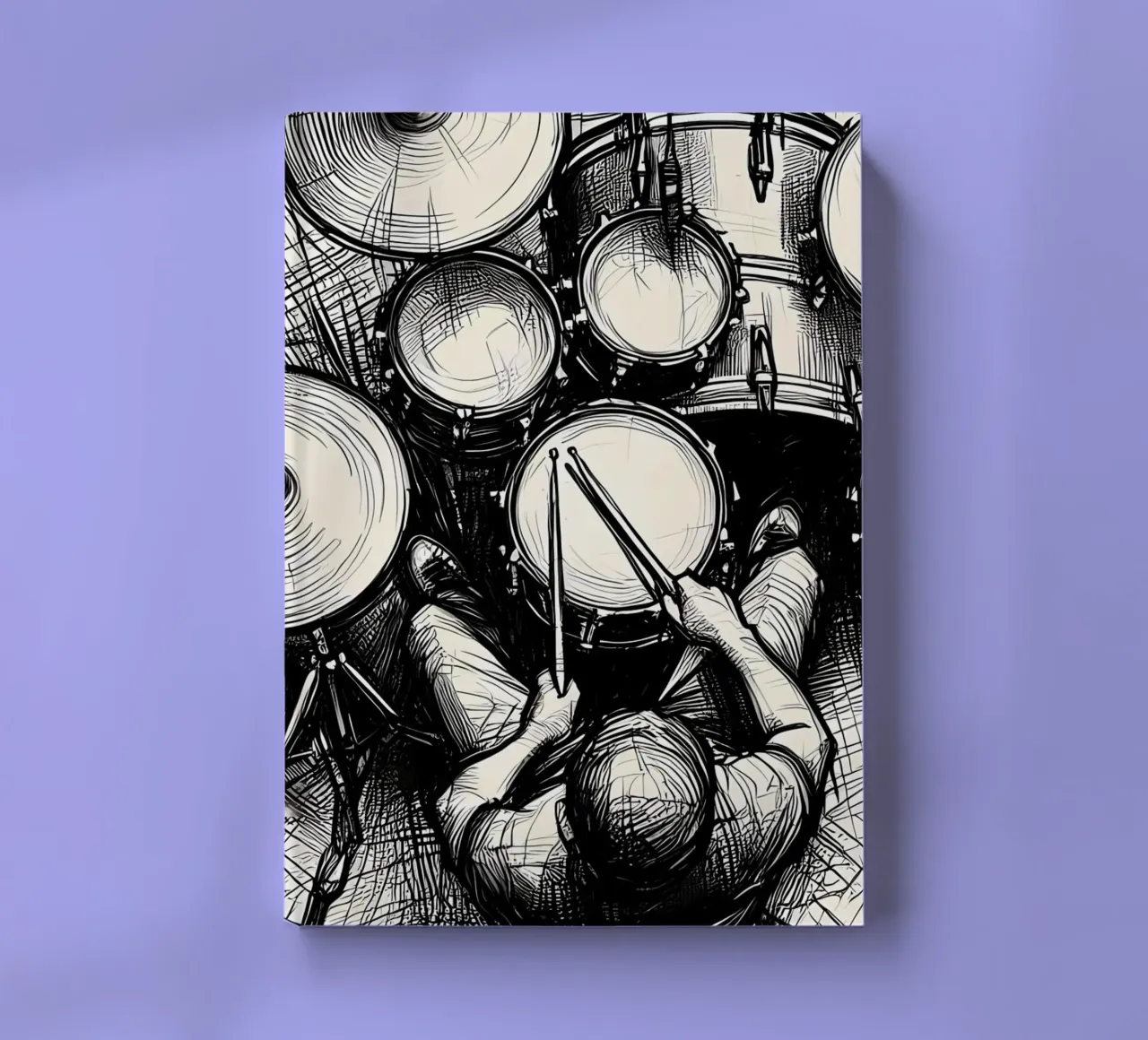 drum notebook by mitaco