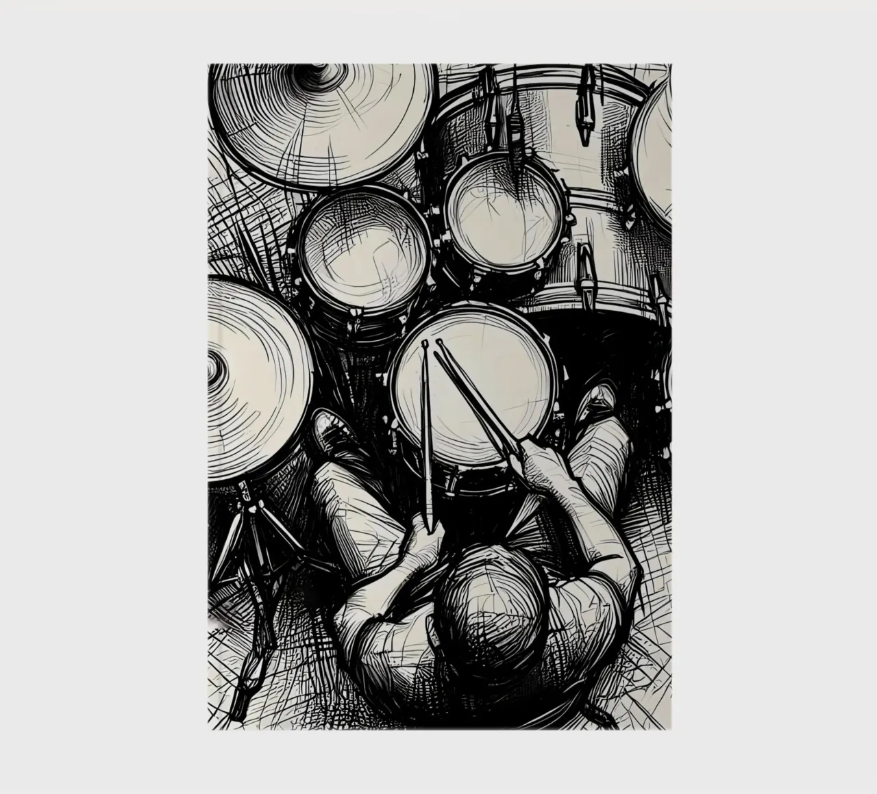 drum notebook by mitaco