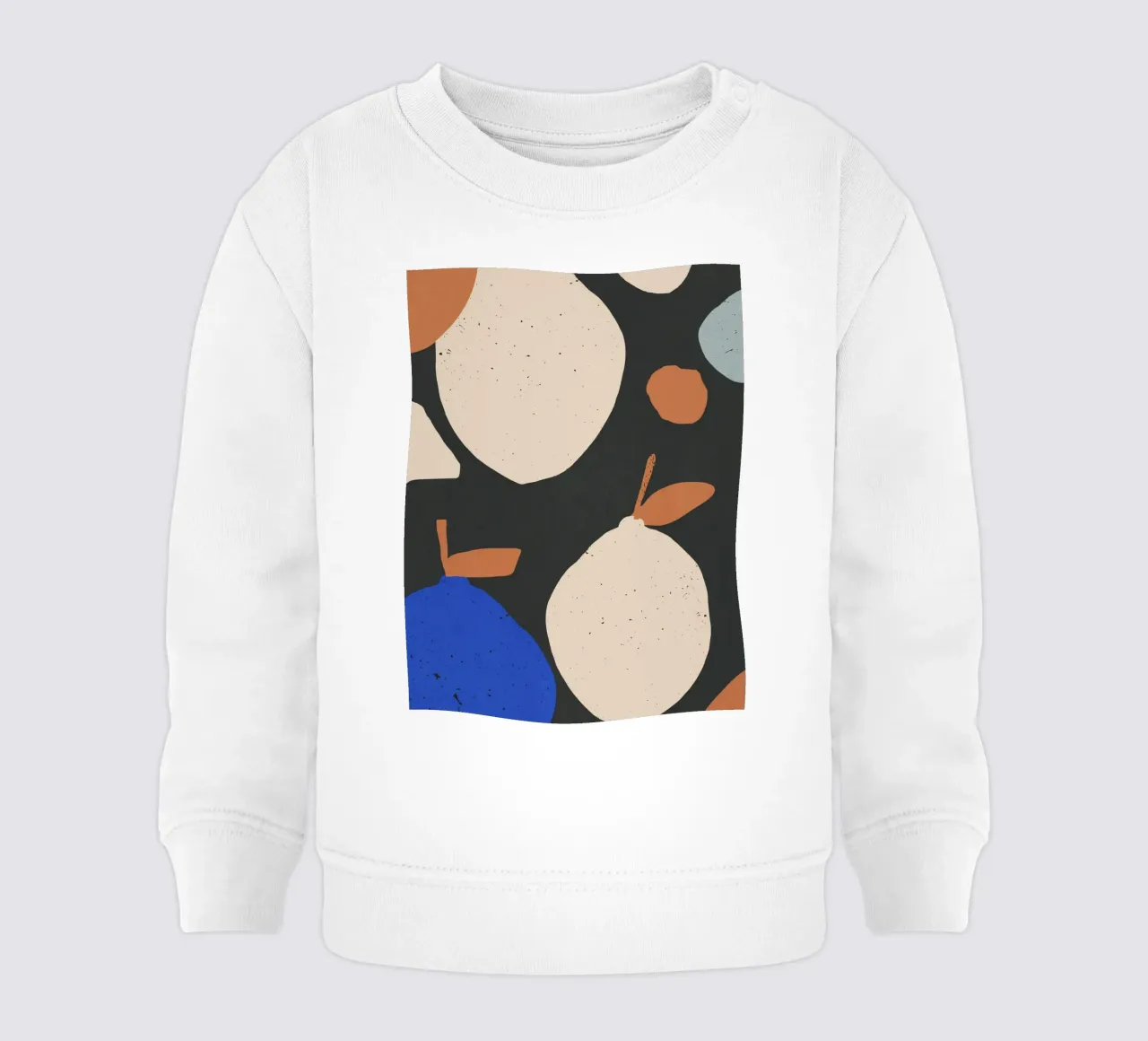 Limoni astratti minimalisti 3 felpa neonato da LeaDArt