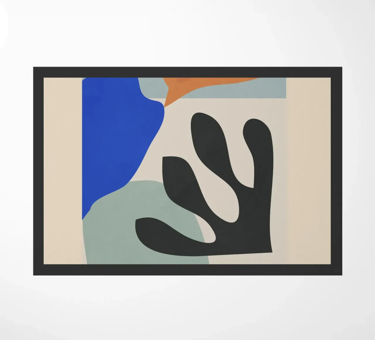 Abstract Art 19 doormat by LeaDArt
