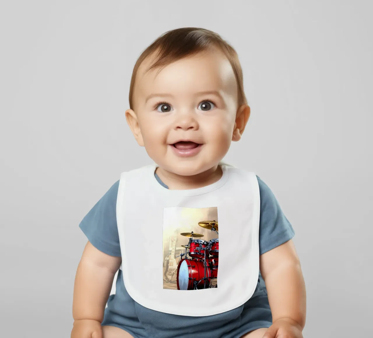 drum Babylätzchen von mitaco