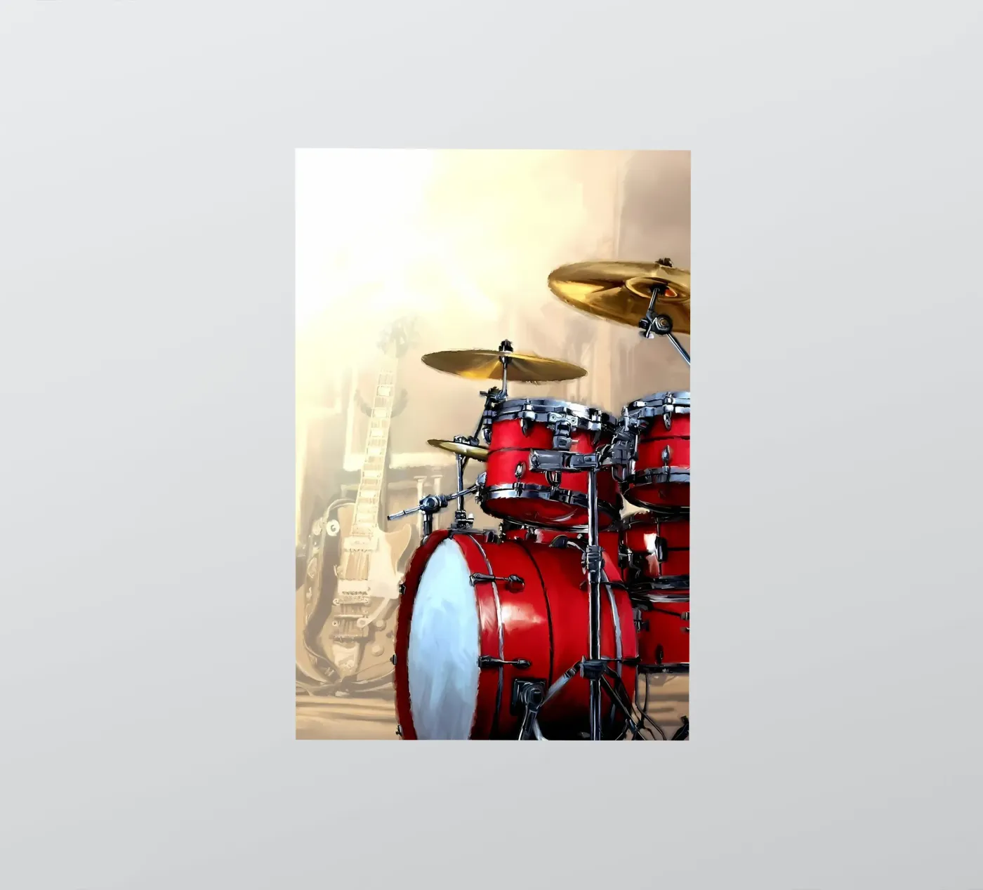 drum sticker by mitaco