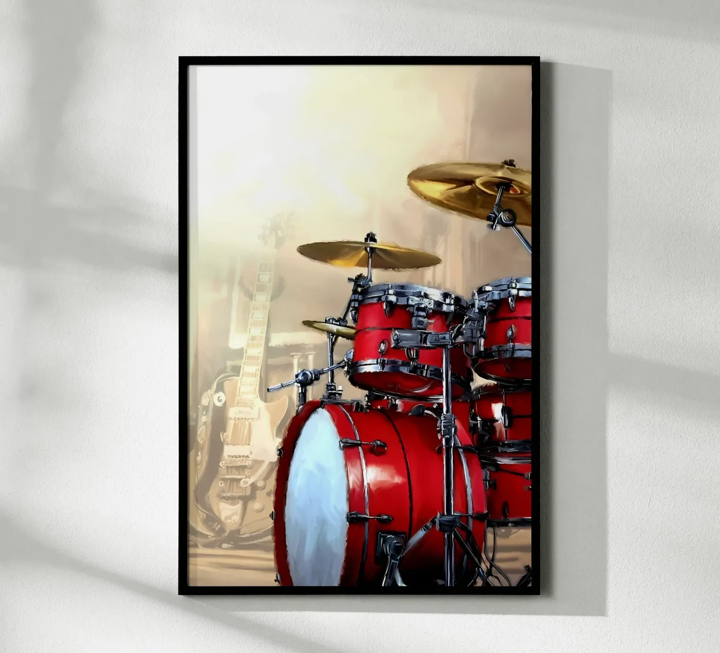 drum poster by mitaco
