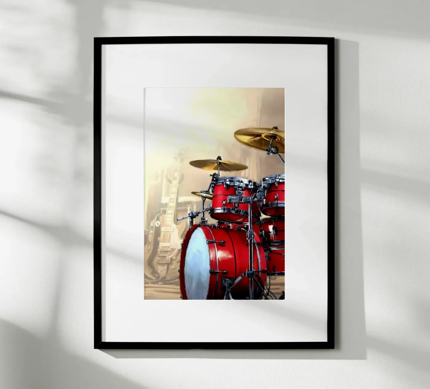 drum poster by mitaco